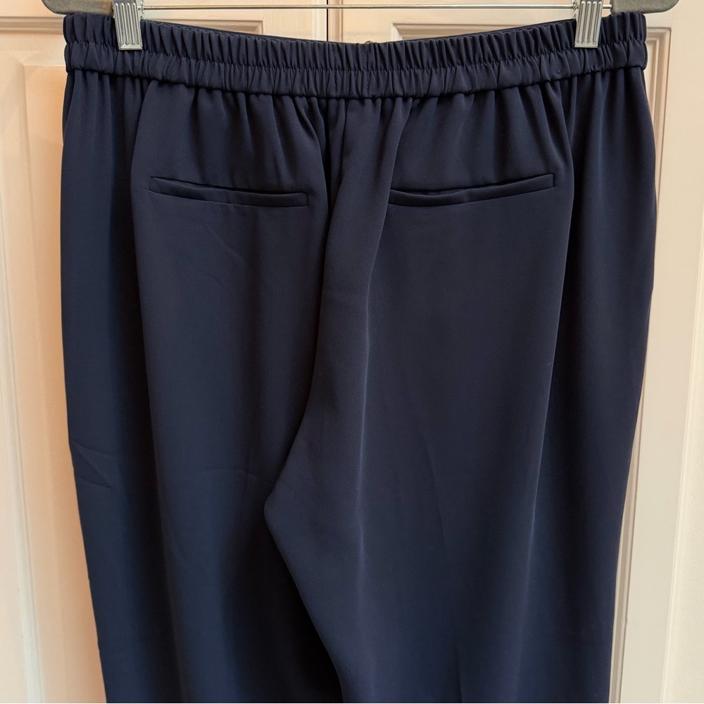 J. Crew Factory Jamie Pant with Elastic Waist Navy Blue Size 12 - Picture 6 of 14